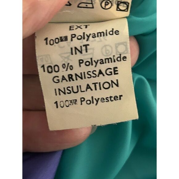 Anoralp Schmello Designer Color Block Skiwear France Snow Suit Women's Size 12 - Picture 6 of 14